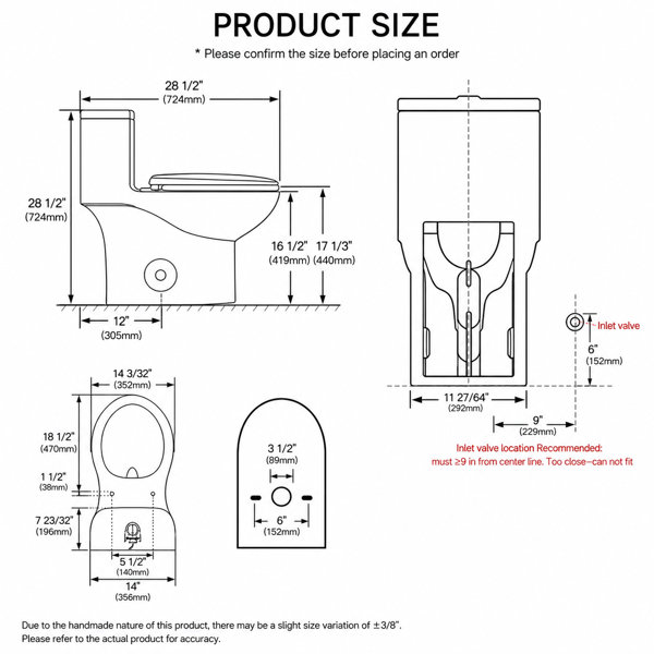 Dimensions du produit