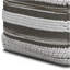 Sommer - Pouf carré - Naturel / Gris taupe-120220490