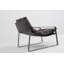 Fauteuil club 30 po en cuir fleur