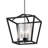 Skegness 3 - Light Steel Dimmable Geometric Chandelier-1628456534