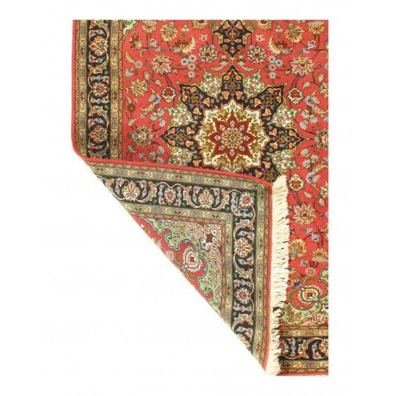 Tabriz Oriental Area Rug in Pink