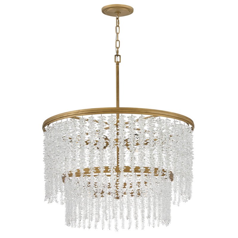 RUBINA Medium Chandelier, 12, 20" H x 30" W x 30" D