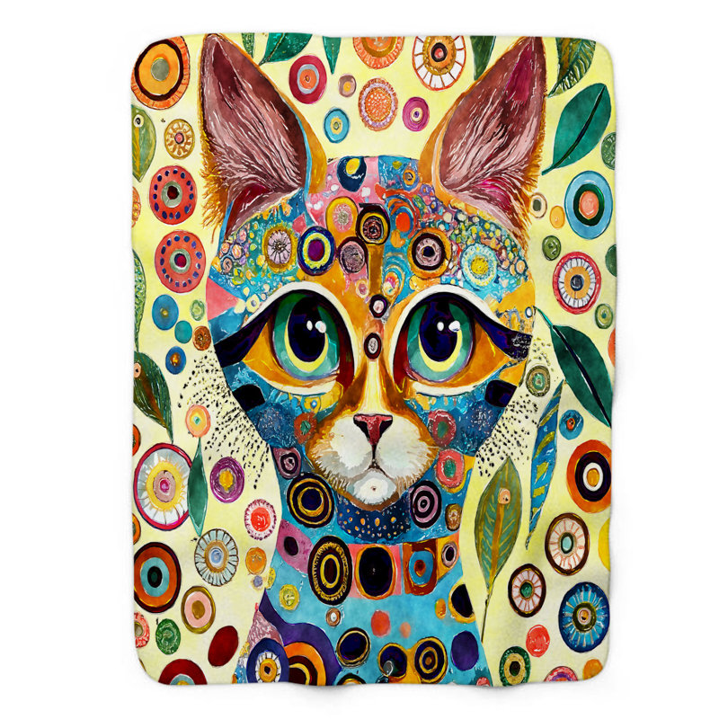 Couverture Radiant Kitty - 1 pièce, Grand lit
