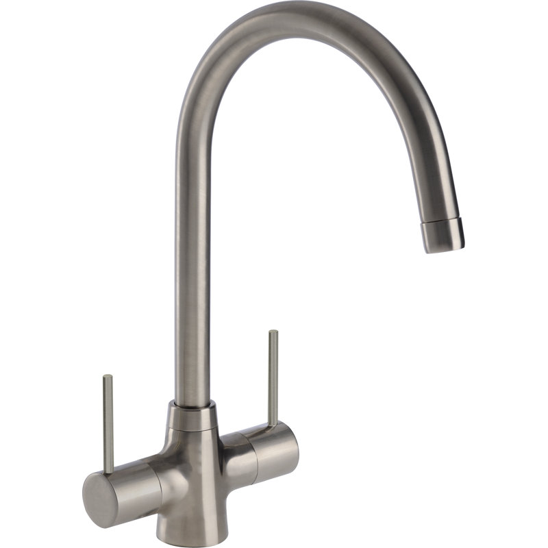 Abode Designs Nexa Monobloc Kitchen Faucet, Brushed Nickel