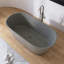 Baignoire autoportante en pierre de trempage 59 "X 29"-112397829