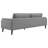 2-Piece Track Arms Sofa Set