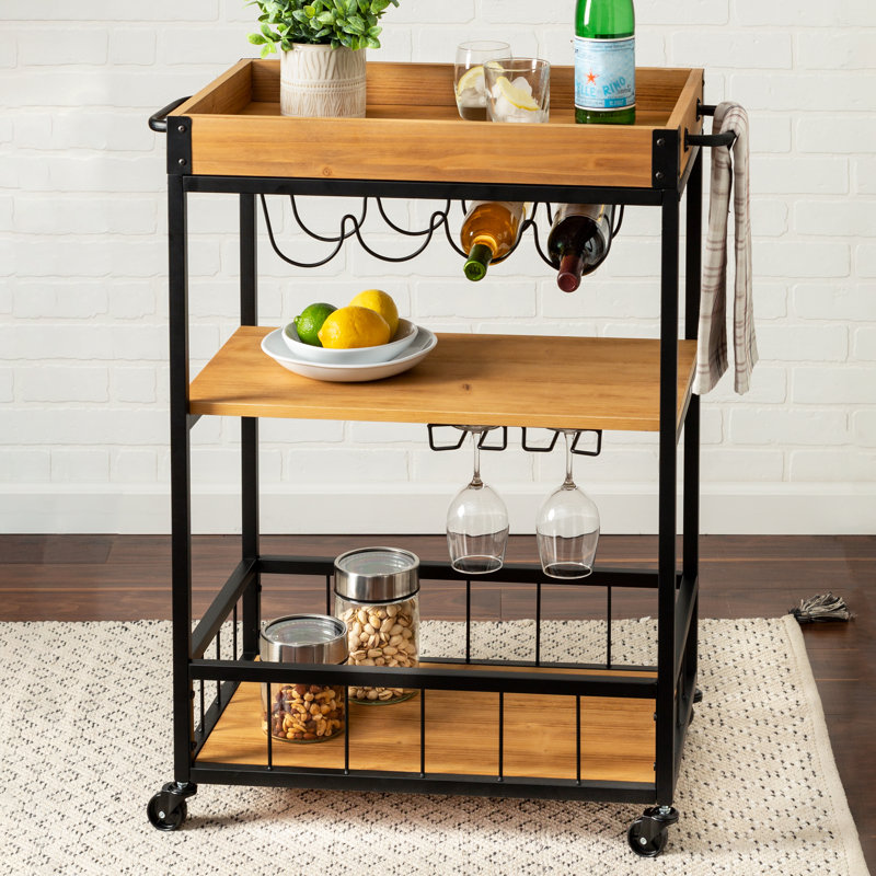 Bagnell Metal Bar Cart