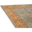 Tapis rectangulaire en laine noué à la main