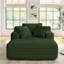 Méridienne rembourrée en velours côtelé rembourré avec assise profonde Living Room