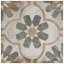 Carreau de porcelaine 9 po x 9 po D'anticatto Decor