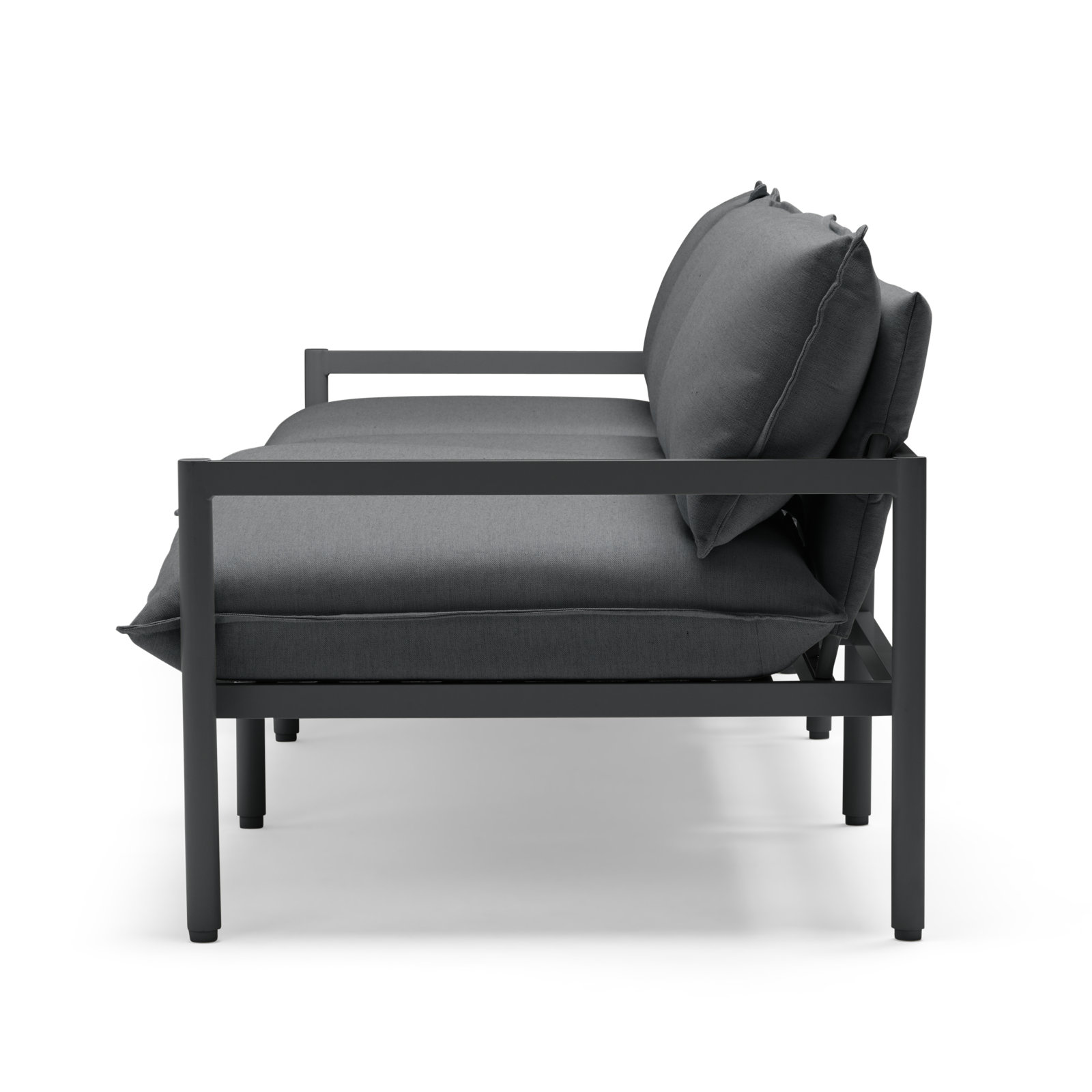 Terra 105" Sunbrella® Patio Sofa, Charcoal