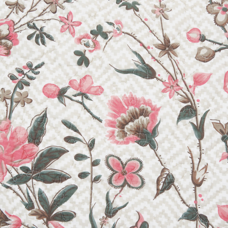 Floral 100% Cotton Round