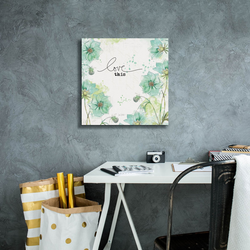 «Dream and Faith 3» par Katie pertiet, art mural sur toile, H 18 po x l 18 po x P 0,75 po