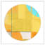 Sunny Circle 3 Print by Nathan Turner
