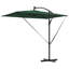 Umbrella with LED Strip Lights Polyester and Aluminium Outdoor Parasol-1633500822-1633500819