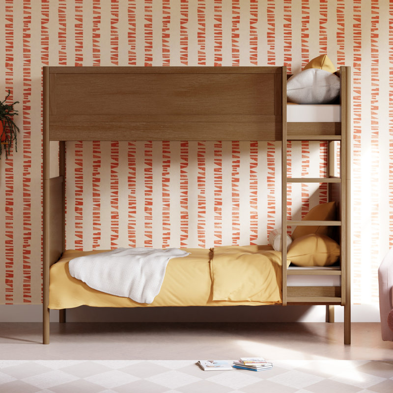Bondi Convertible Bunk Bed, Natural Walnut