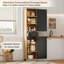 Tall Kitchen Pantry Cabinet With 2 Doors-130911186