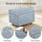24.8" Corduroy Storage Ottoman With Flip-Top Lid, Upholstered Small Bench For Entryway, Bedroom, Or Living Room-836374834