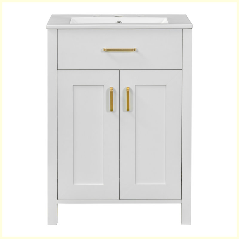 Modern Bathroom Vanity Combo with Ceramic sink