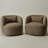Jaydin 34" W Upholstered Swivel Barrel Chair-495801025