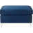 Velvet Rectangle Standard Ottoman-804428210