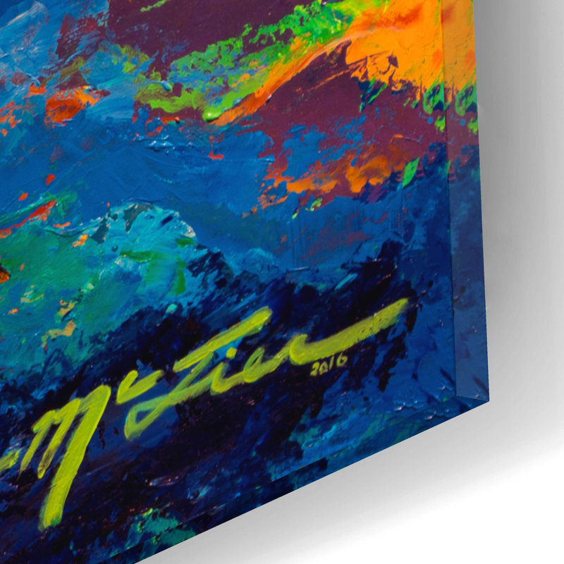 «Ashlar After Dinner Swim Hammer Head Shark On» par Jace D McTier, H 12 po x l 16 po x P 0,13 po