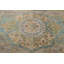 Tapis unique en laine gris de style années 1950 de 9 pi 6 po x 6 pi 6 po