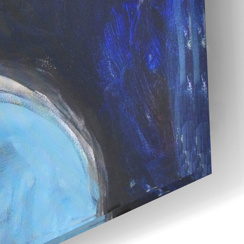 «Quartet» par Jadei, art mural en verre acrylique Epic Art, 24 po x 16 po, H 16 po x l 24 po