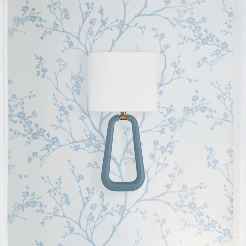 Carreno 2 Light Aged Sconce, Blue