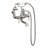 60" x 30" Clawfoot Soaking Acrylic Bathtub with Faucet-88990972-14692932