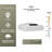 Low Voltage Battery Powered Integrated LED Fence Post Cap Light-38507737