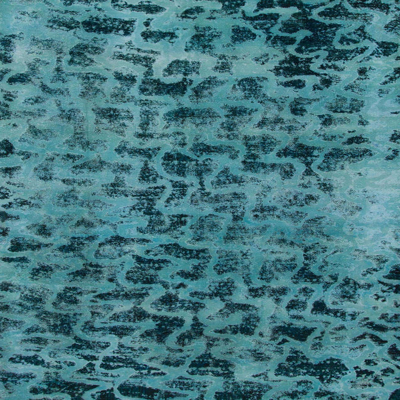 Tapis abstrait moderne 796, Carré 4 pi