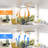 2pcs 52'' Smart Ceiling Fan With Led Lights-1884323559