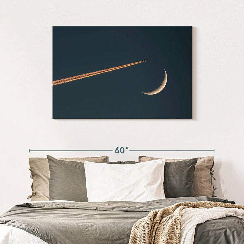 Oberle Nighttime Plane Flight, 30" H x 45" W