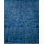 Tapis bleu nouvel âge 8 pi 2 po x 10 pi 4 po Dakera