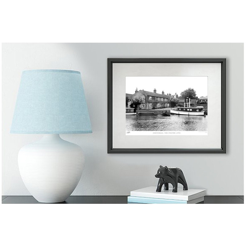 Coltishall, The Staithe C1931 by Francis Frith - Single Picture Frame Print, 28cm H x 36cm W x 2.3cm D