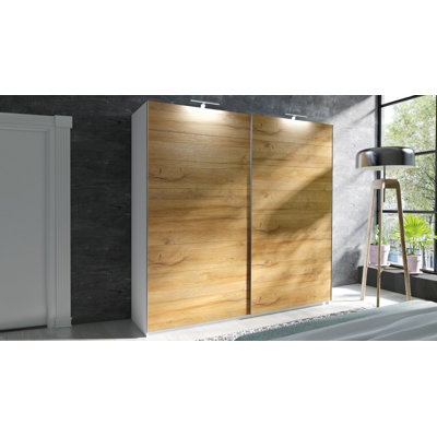 2 Door Manufactured Wood Wardrobe