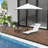 Folding Chaise Lounge Chair with 5-Position Reclining Back and Breathable Mesh Seat-442872133