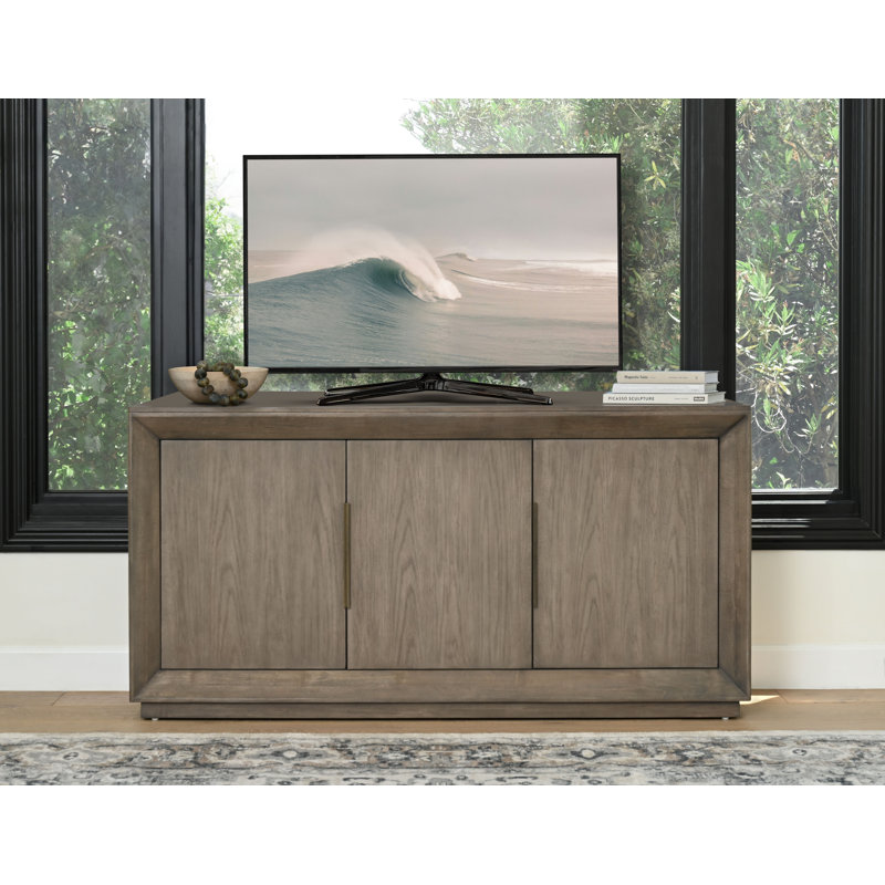 Goodwin 70 po Console multi-usages en chêne, gris, Gris
