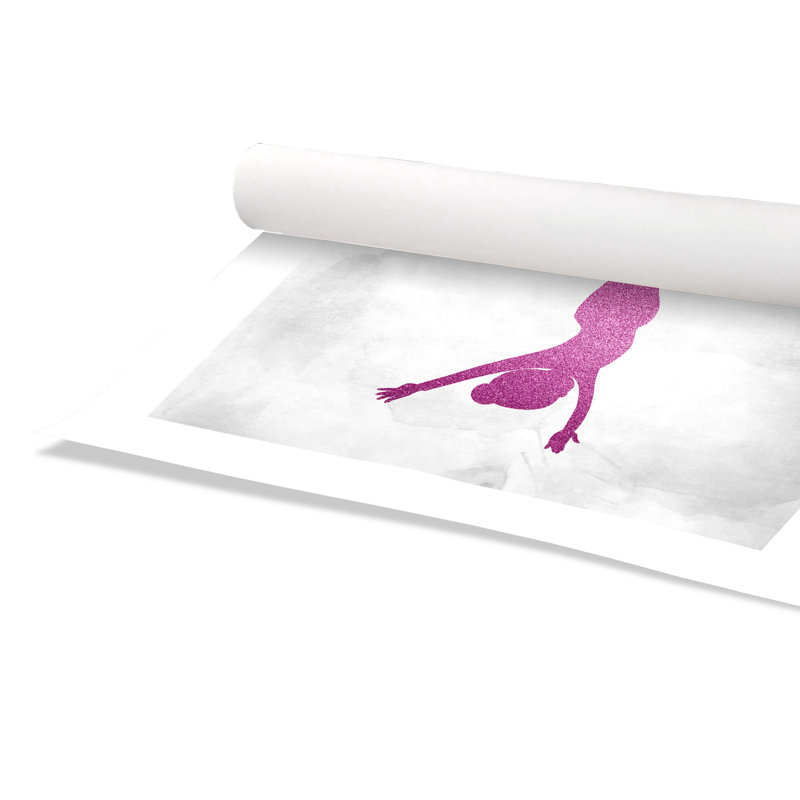 Gymnastique 2, H 10 po x l 10 po x P 1 po, Papier