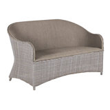 Milano 54'' Wide Wicker Loveseat with Cushions 