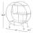 Vannoy Metal Bar Cart-1736033512
