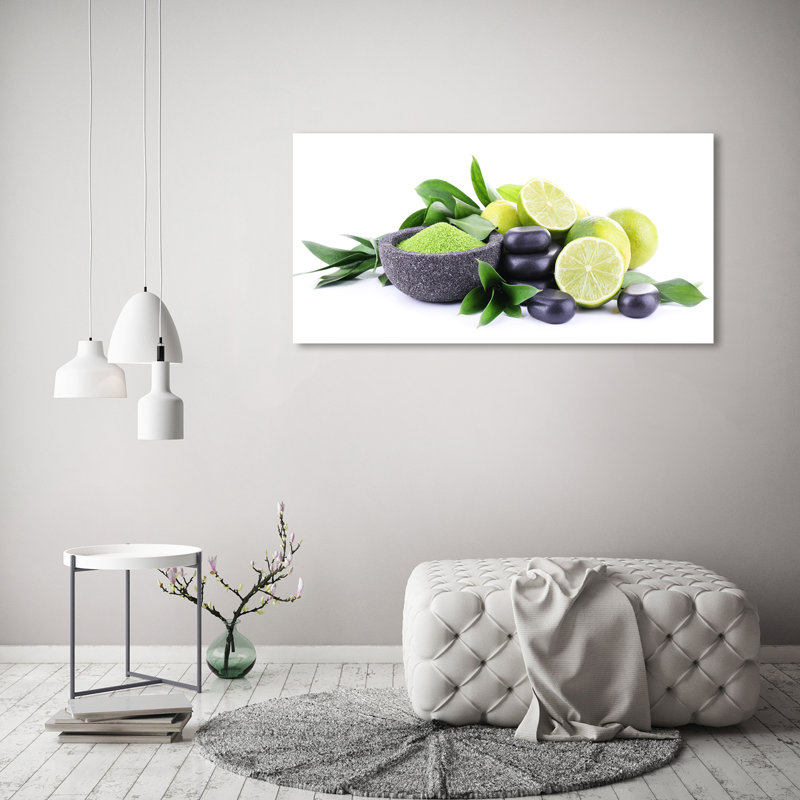 Limes And Stones - Wrapped Canvas Print