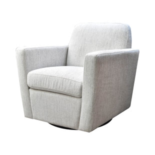 Monty Upholstered Swivel Accent Chair