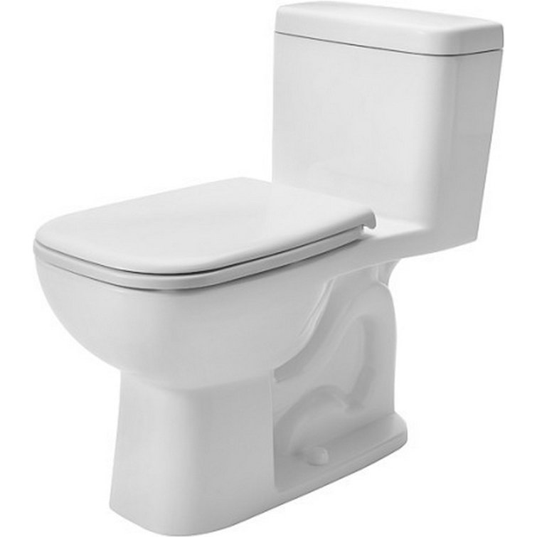 D-Code 1.28 GPF Elongated One-Piece Toilet (Seat Not Included)