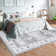 Joshual Washable Floral Indoor Rug