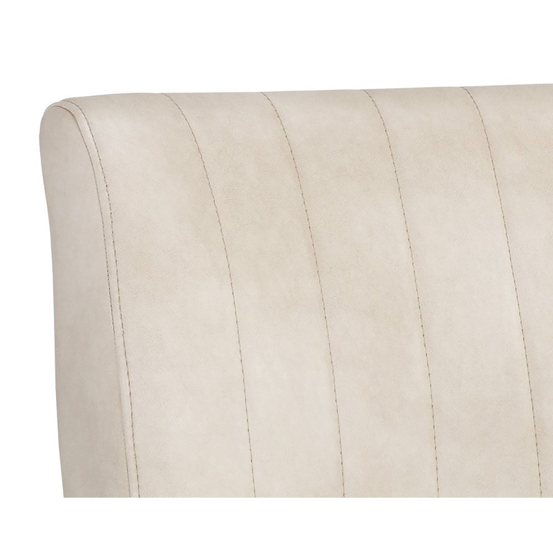 Halden Upholstered Dining Chair, Cream Performance Basketweave