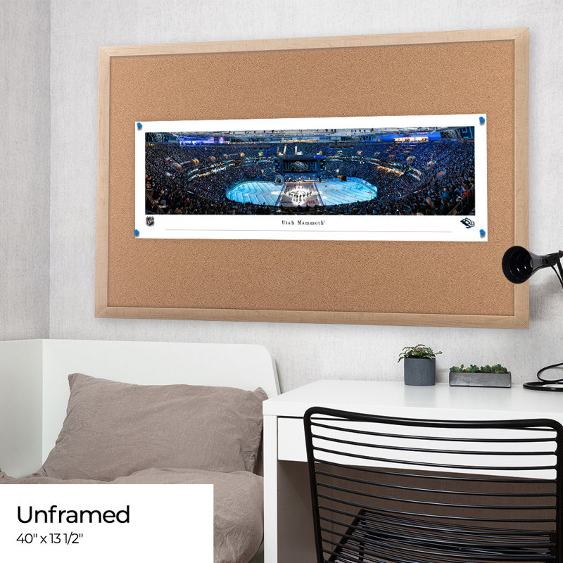 Utah Mammoth, Stick Salute - Unframed