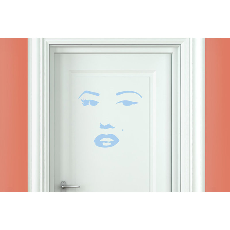Entertainment Wall Decal, Light Blue