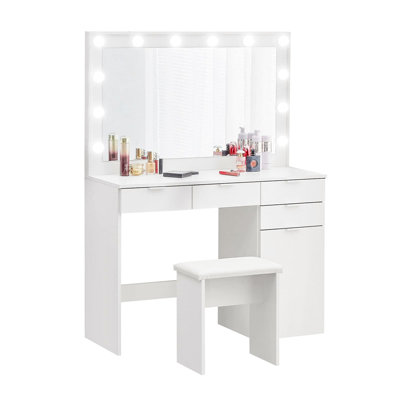 Jethroe Dressing Table with Mirror